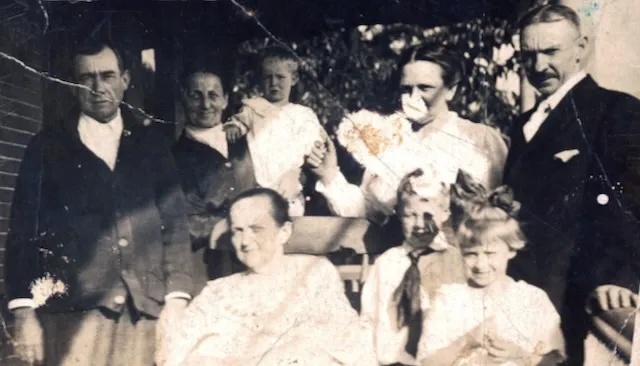 William Clifford Wildermuth Family Group Portrait, c. 1896