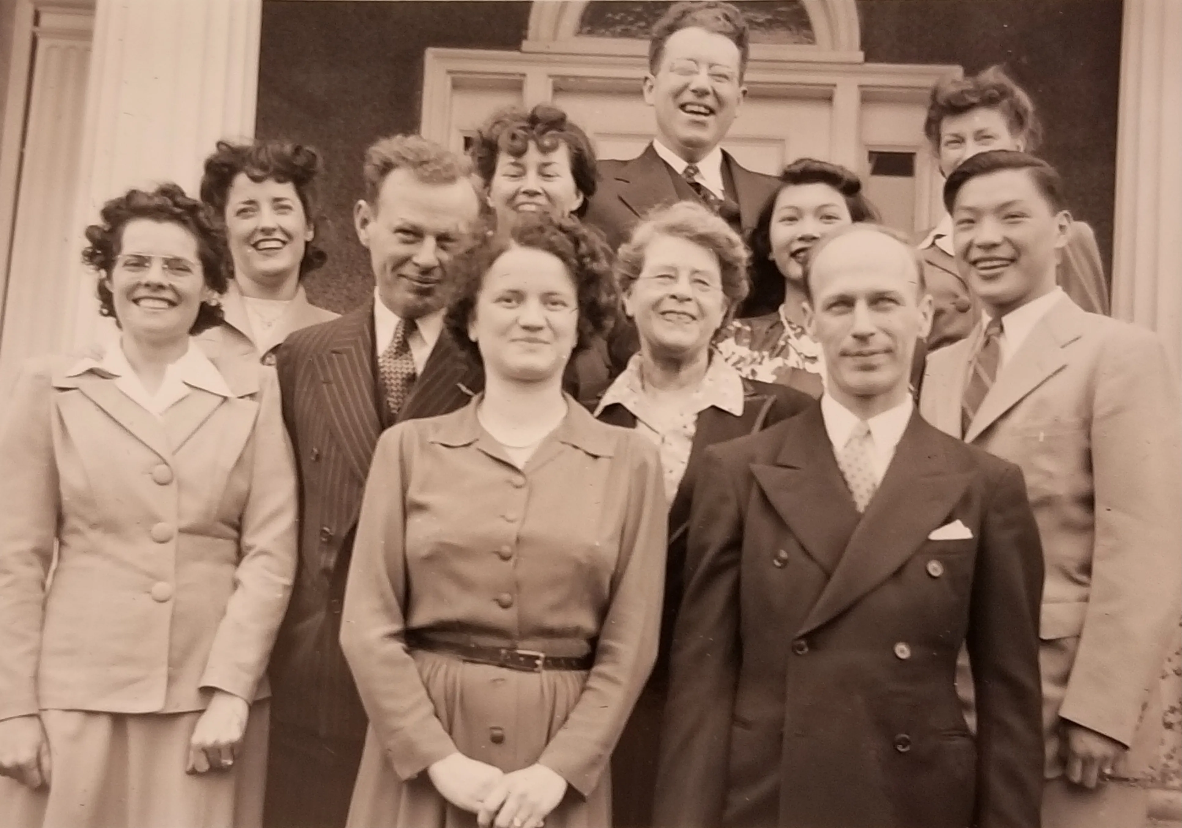 Eesley Family Group Portrait, c. 1948–1949