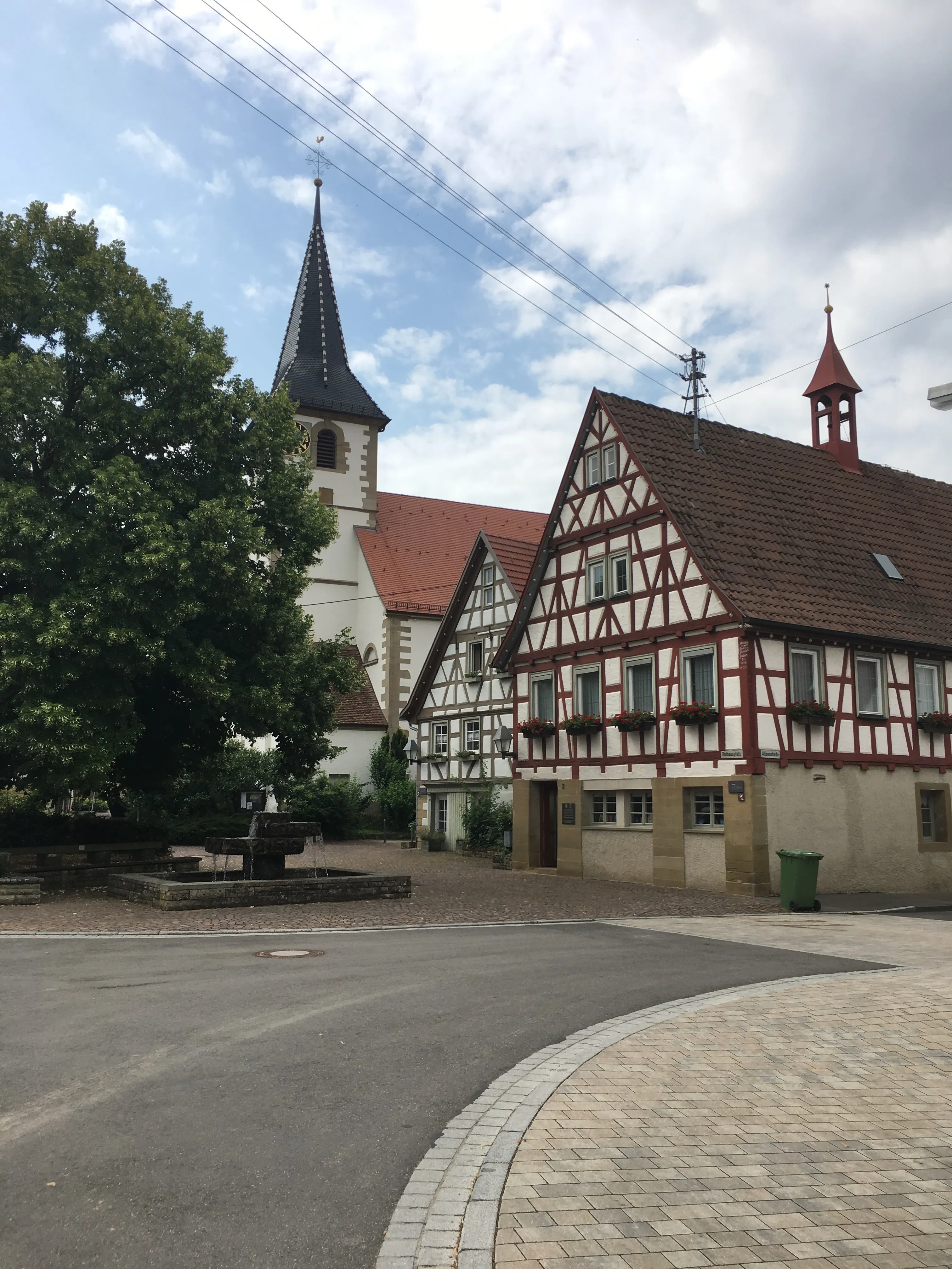 Town square — Old Church and civic buildings — 2018