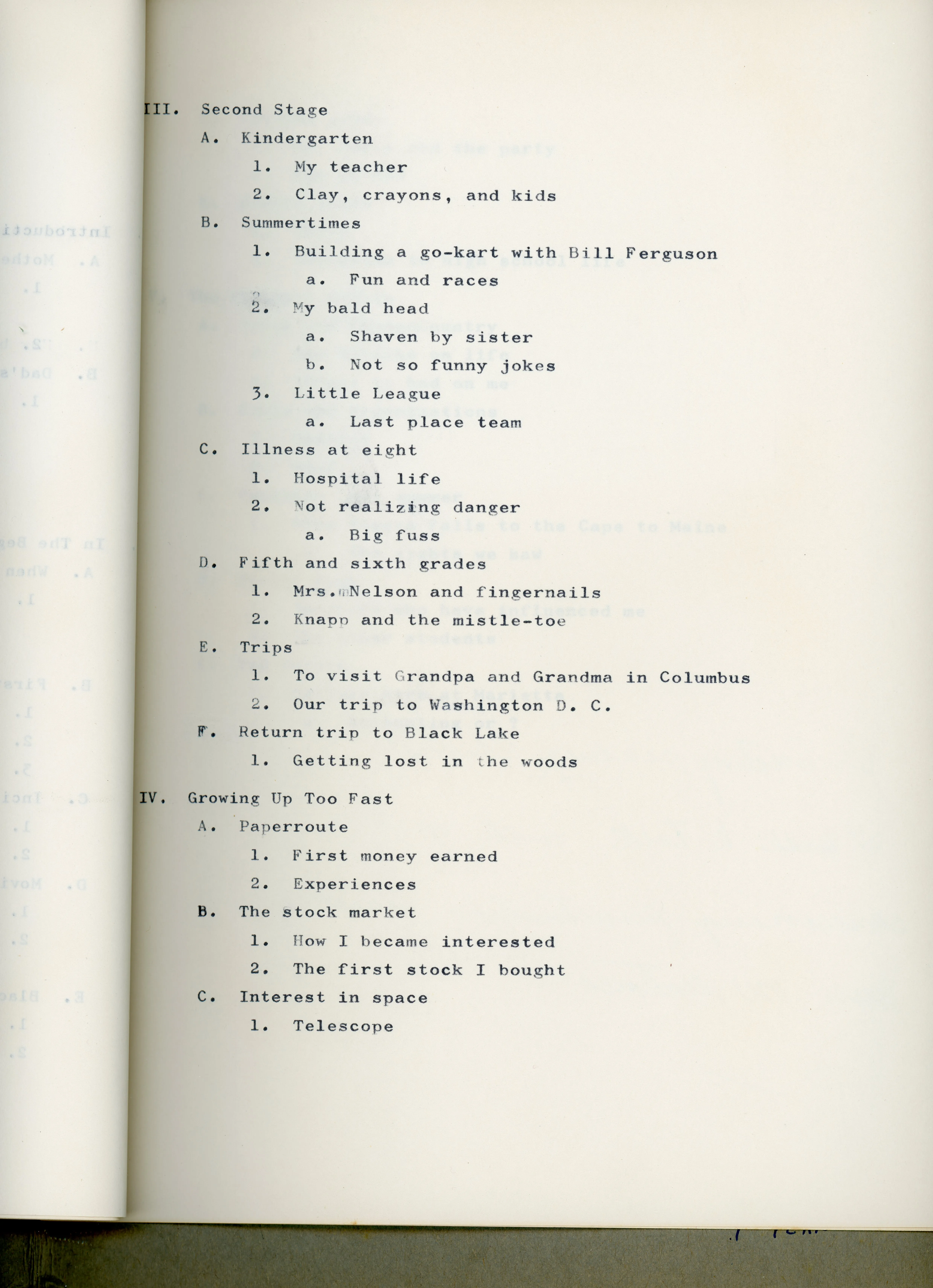 My Mother's Favorite Son — Charles Eesley's 12th-Grade Autobiography (c. 1964–1965) — scan 7