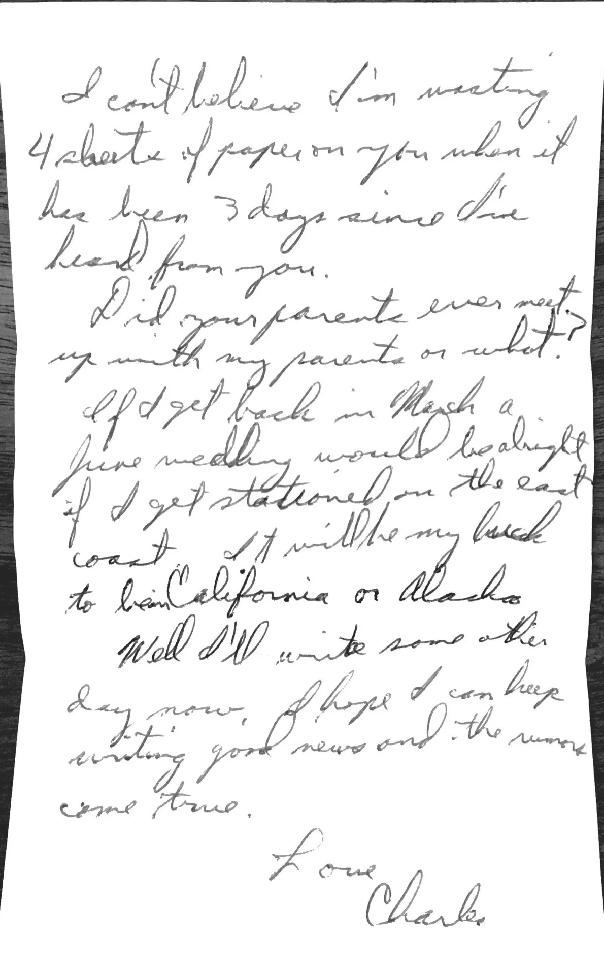 Letter to Terrie, 5 January 1971 — the 1st Air Cav stands down and the drops grow — scan 4