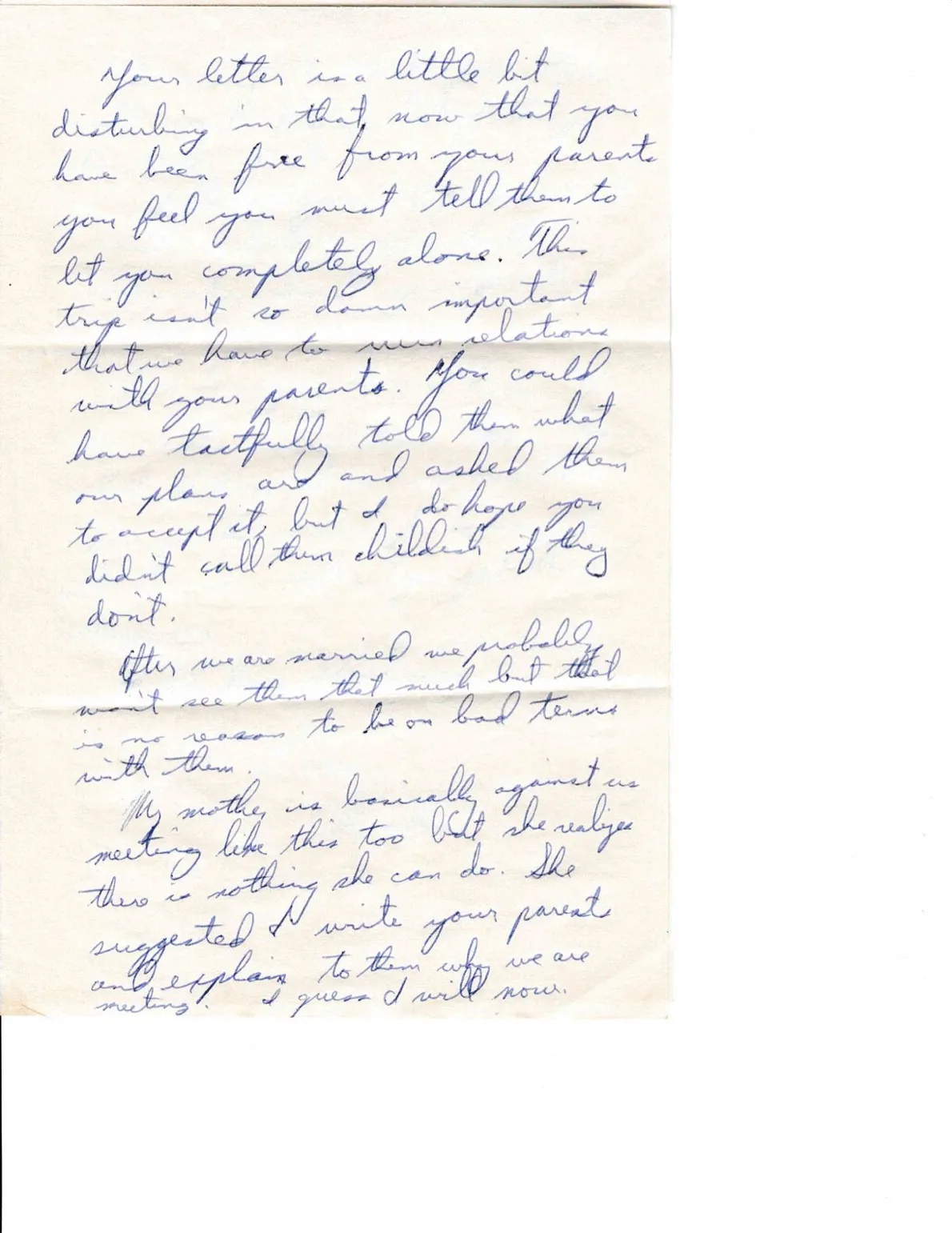 Letter to Terrie, 31 March 1971 — Hawaii R&R planning, two months out — scan 2
