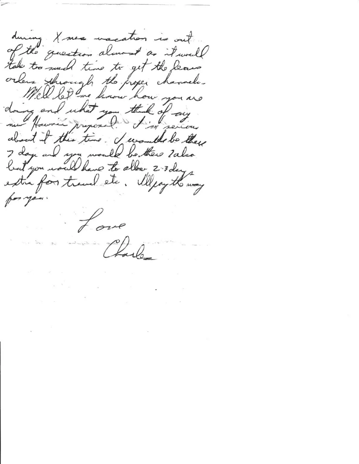 Letter to Terrie, 25 November 1970 — Thanksgiving in the field, and two deaths explained — scan 4