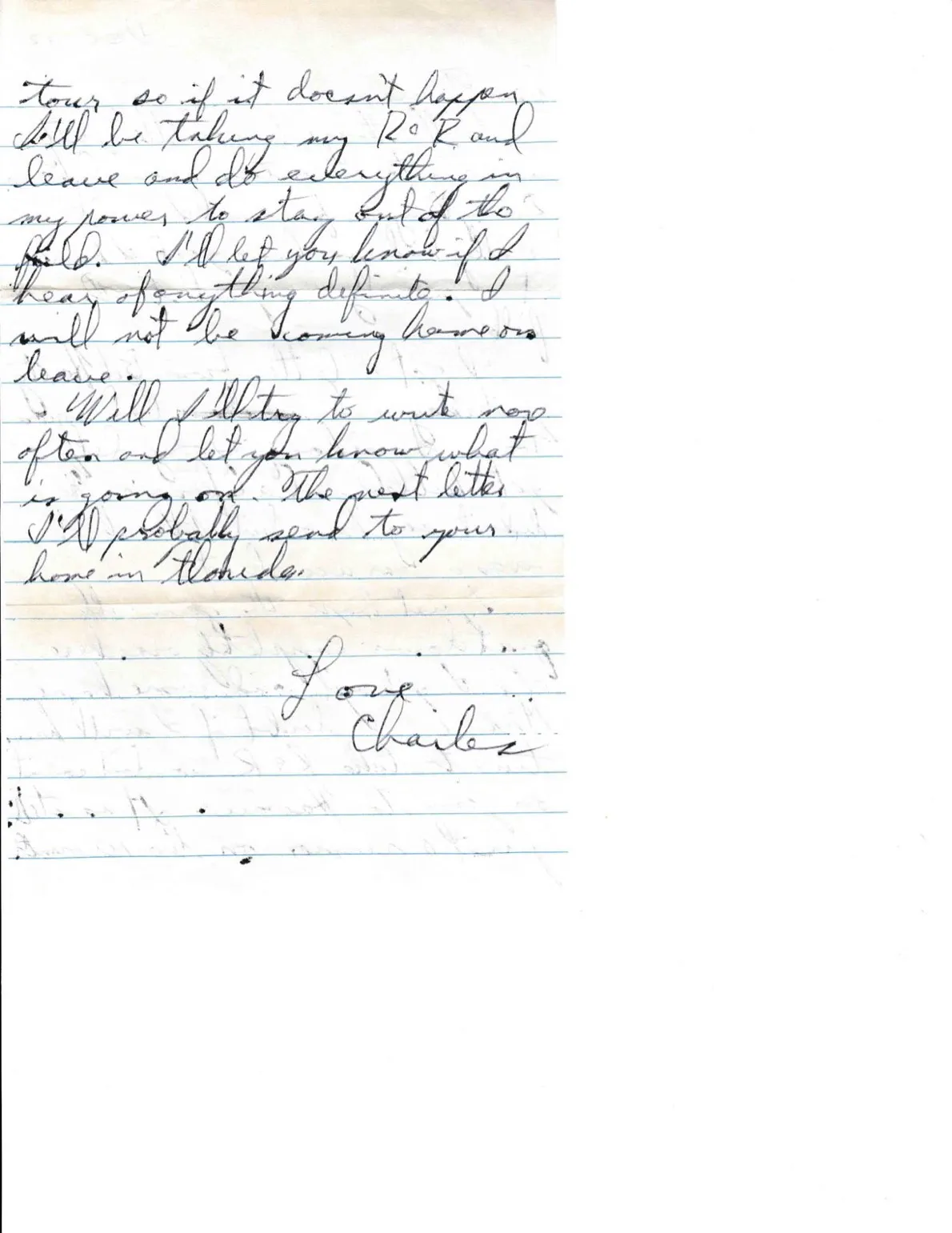 Letter to Terrie, 12 December 1970 — settled into the rear, a friend killed back home, and the March 12 drop — scan 2