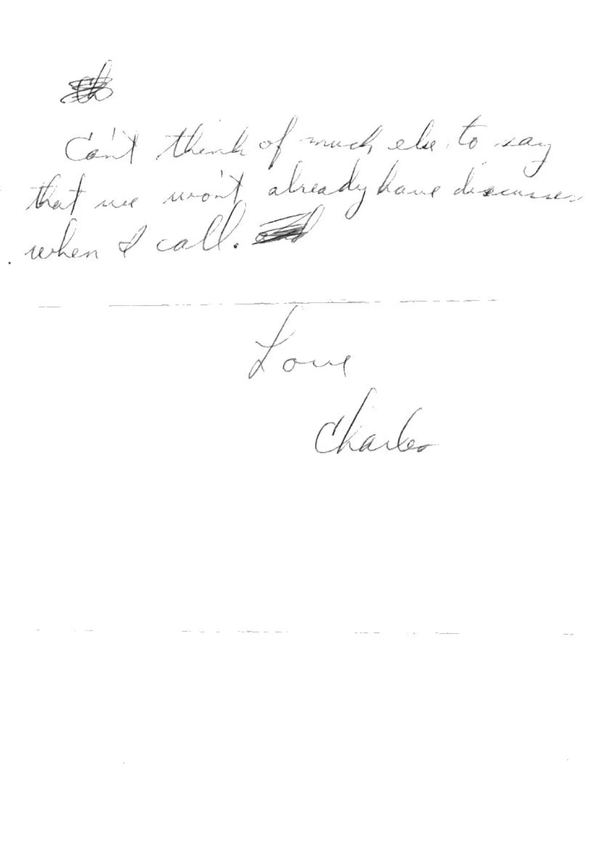 Letter to Terrie, c. early 1970 — the physical and mental tests, and 'one step above a trainee' — scan 2