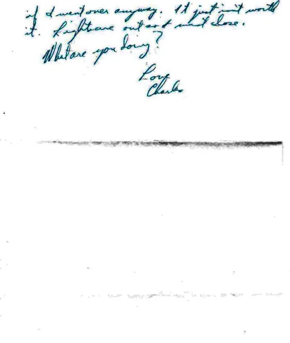 Letter to Terrie, undated — mortar training next week, and why NCO school 'just isn't worth it' — scan 2