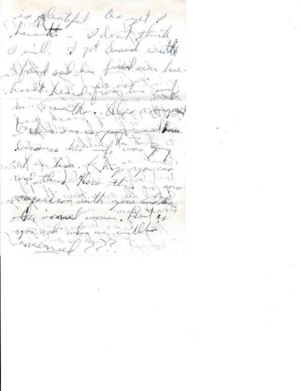 Letter to Terrie, 17 August 1970 — beach guard, and a few things she should know — scan 2