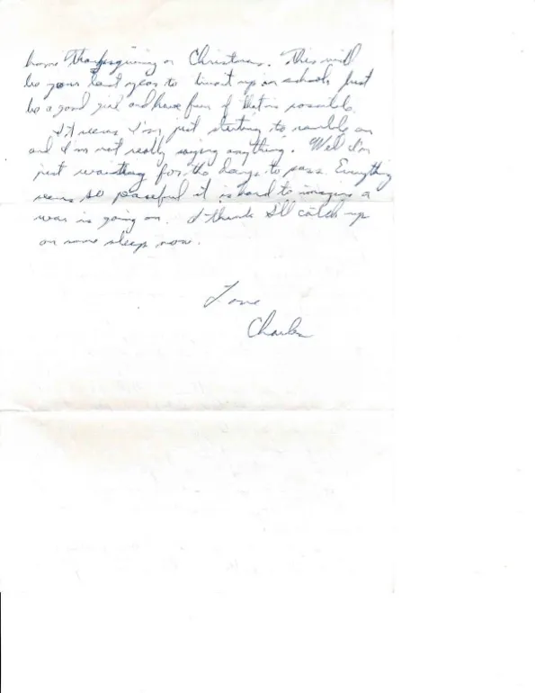 Letter to Terrie, 15 October 1970 — VIPs by helicopter, and 'the first enemy killed in over 3 months' in the brigade — scan 2