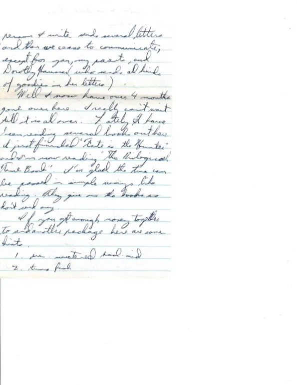 Letter to Terrie, 14 September 1970 — the 50-day streak of no contact broken, and 'a terrible, cruel business' — scan 3