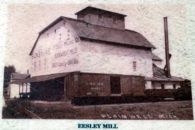 The Eesley Mill on East Bridge Street — c. early 1900s