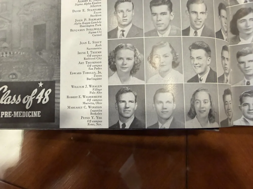 Robert E. Wildermeth, Class of '48, Pre-Medicine — the Stanford Quad yearbook