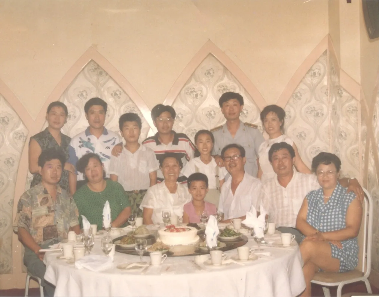 Family reunion banquet — 26 August 1995