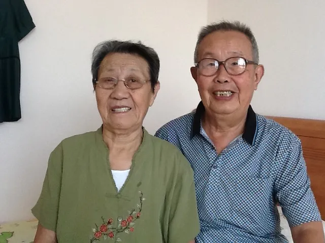 Zhou Zhaoxiang and Sun Yunzhe — Lijie's paternal grandparents, Qingdao